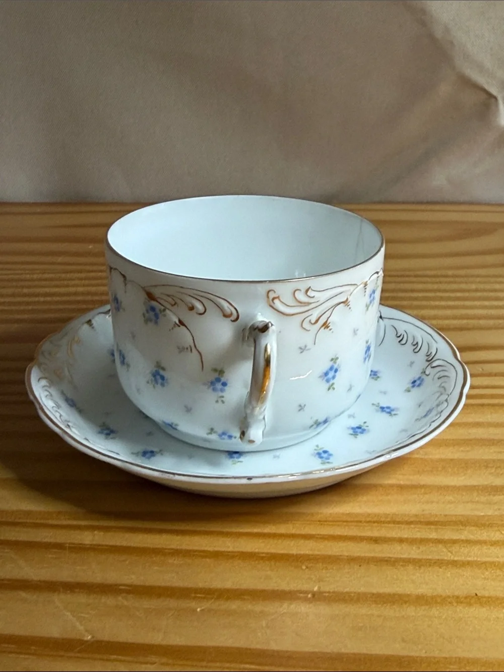 Antique Rosenthal RC Versailles Teacup Cracked AS-IS